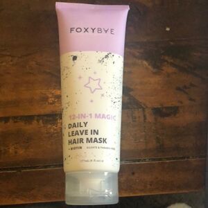 NWT Foxybae hair 12 in one magic daily leave in hair mask.